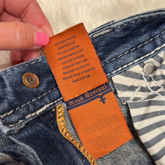 Rock revival Steffen skinny jeans, size 28/30 - Picture 17 of 17